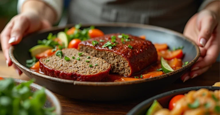 smoked meatloaf on pellet grill