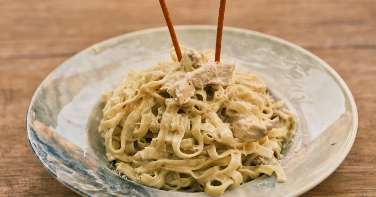 slow cooker chicken pasta