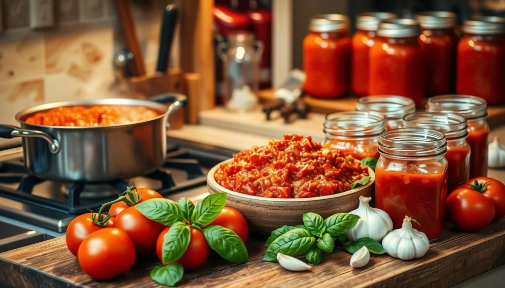 spaghetti sauce recipe for canning