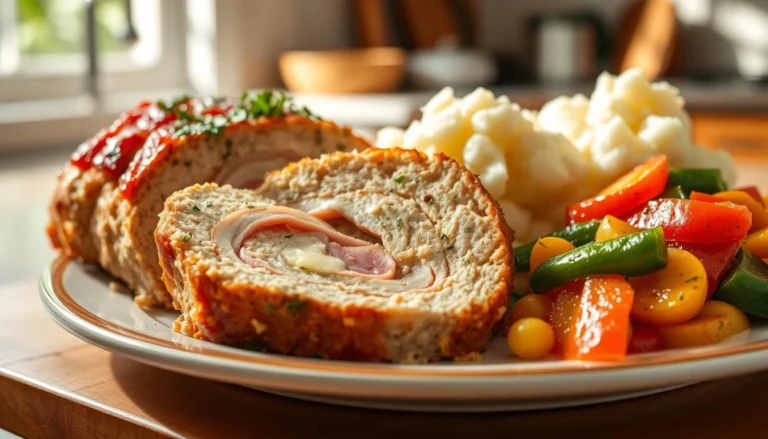 chicken cordon bleu meatloaf