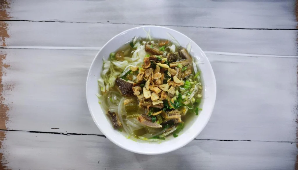 vegetable beef soup with cabbage