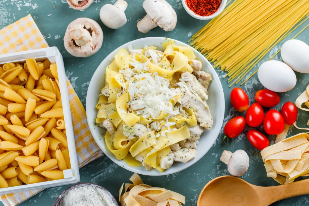 slow cooker creamy chicken pasta