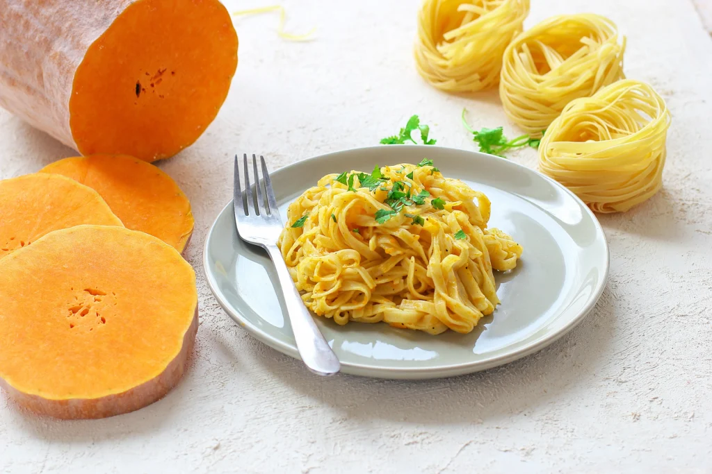 pasta sauce with butternut squash and ricotta